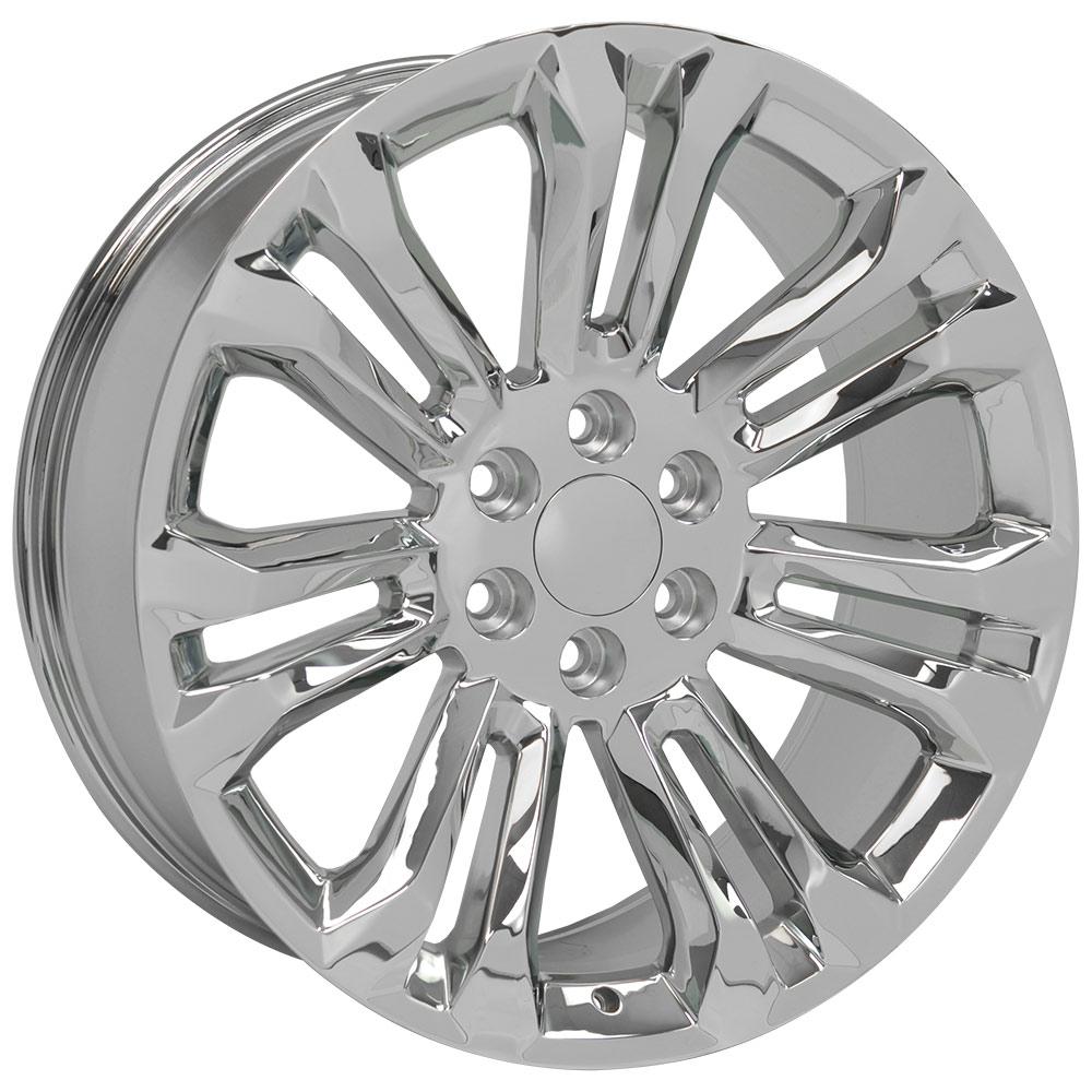 22" Replica CV43 fits Chevrolet Silverado Chrome