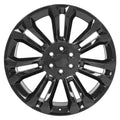 24" Replica CV43 fits Chevrolet Silverado 1500 Gloss Black
