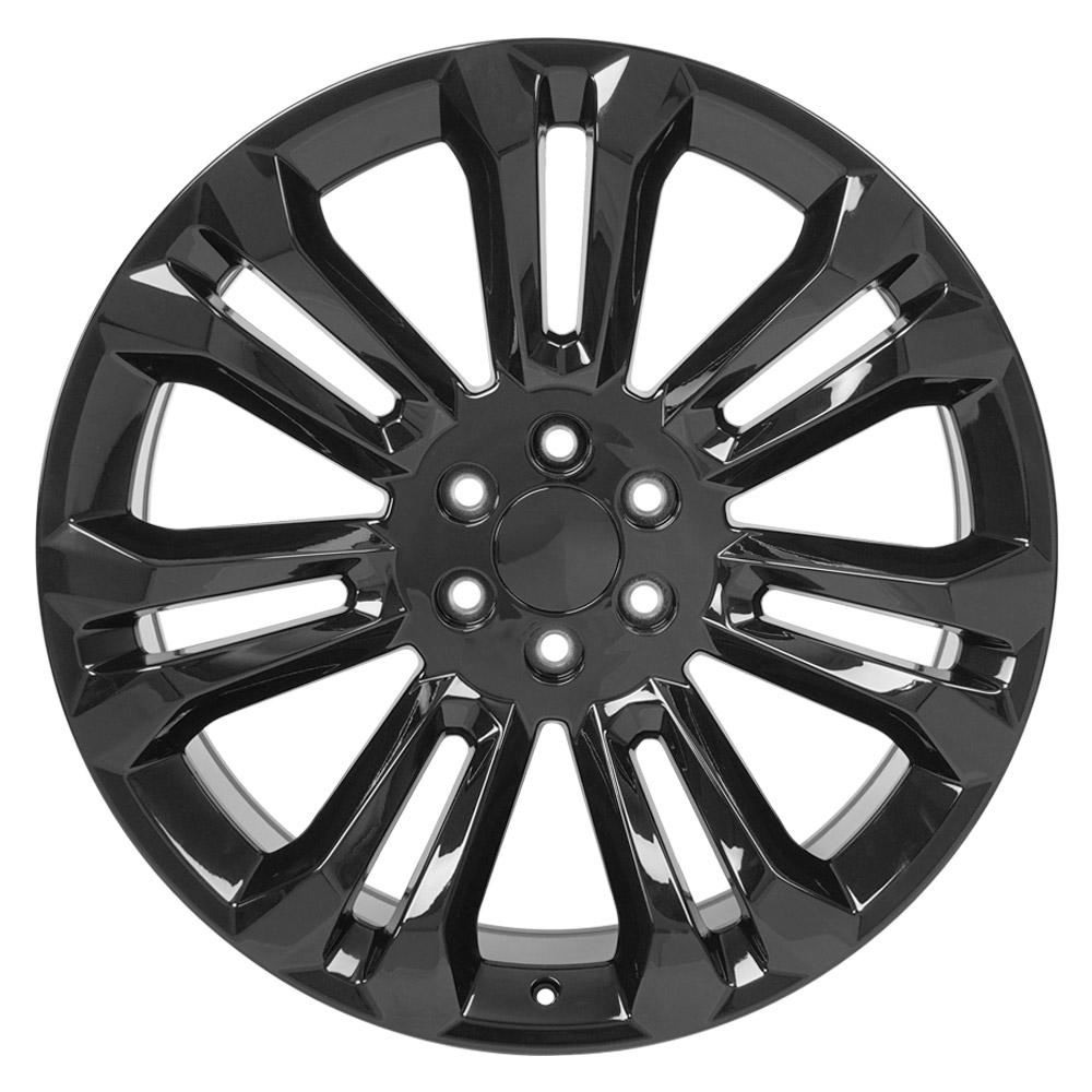 24" Replica CV43 fits Chevrolet Silverado 1500 Gloss Black