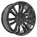24" Replica CV43 fits Chevrolet Silverado 1500 Gloss Black