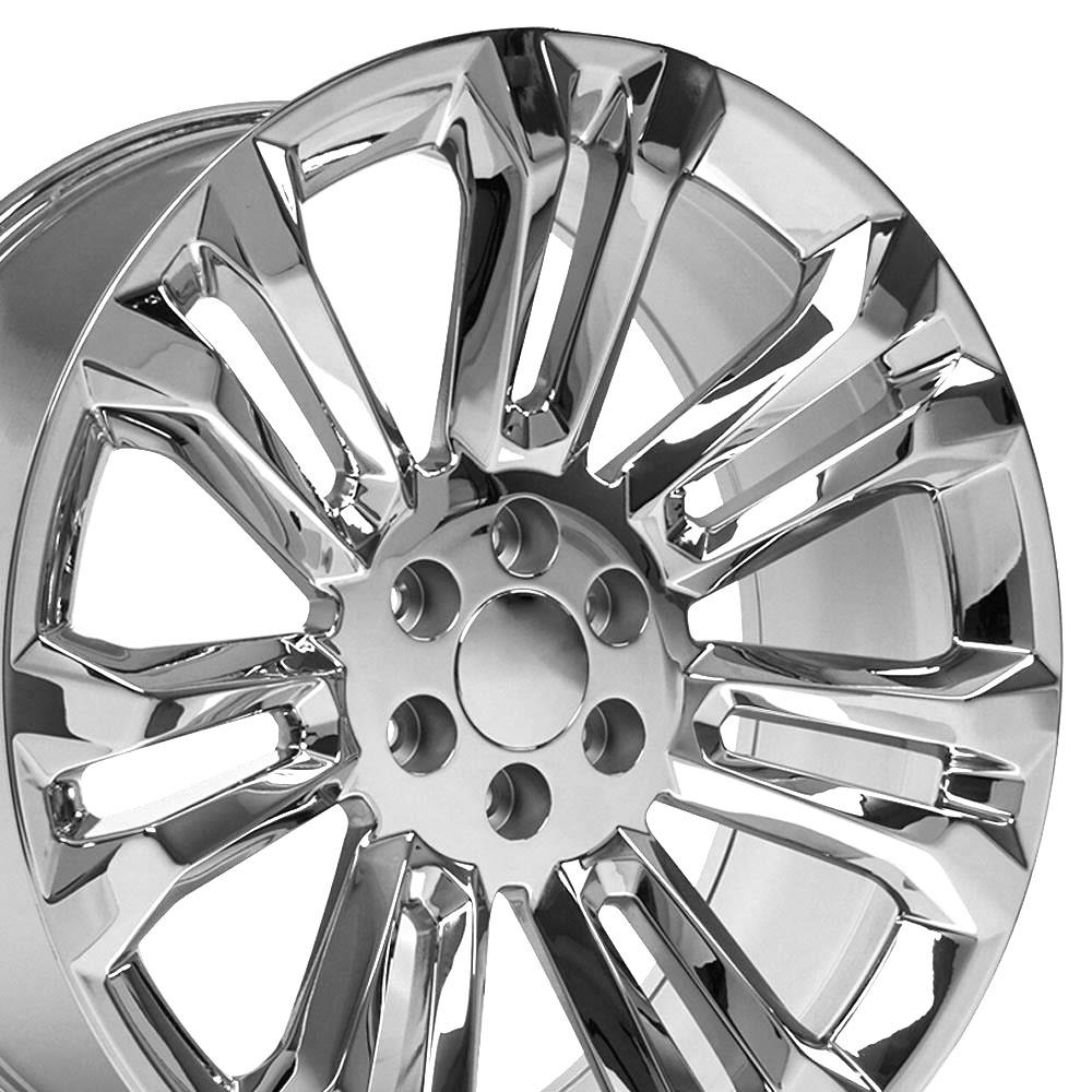 24" Replica CV43 fits Chevrolet Silverado Chrome