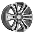 20" Replica Wheel fits GMC Yukon Denali - CV44 Gunmetal Machined