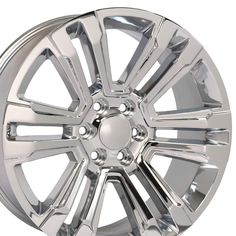 CV44 22x9 Chrome WHEELS