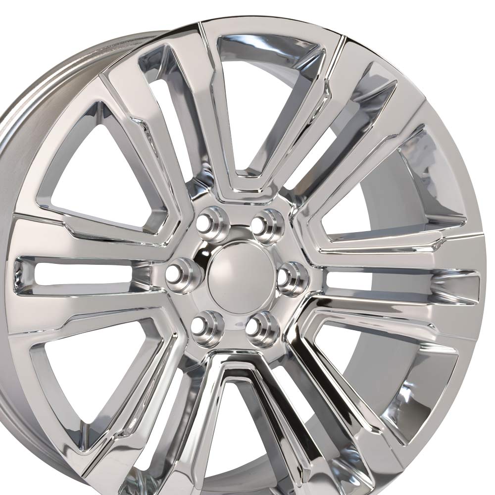 22" Replica CV44 fits GMC Yukon Chrome