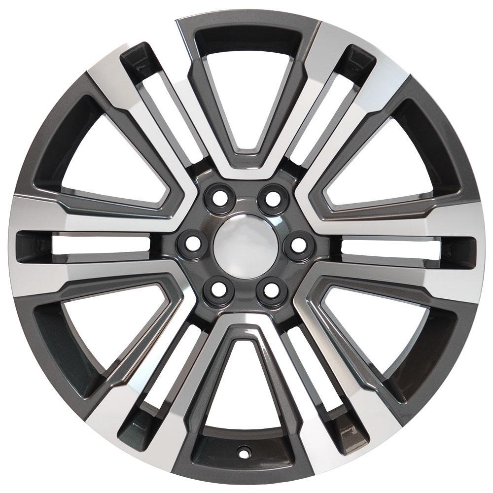 22" Replica CV44 fits GMC Yukon Hyper Mach'd