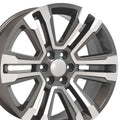 22" Replica CV44 fits GMC Yukon Hyper Mach'd