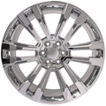 24" Replica Wheel CV44 Fits GMC Sierra Denali Rim Chrome Wheel