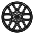 20" Replica CV62 fits Chevrolet Silverado Gloss Black