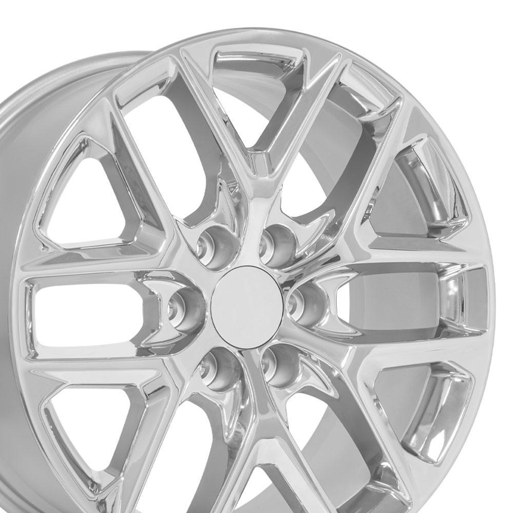 20" Replica CV62 fits Chevrolet Silverado Chrome