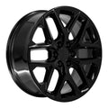 CV62 22x9 Gloss Black WHEELS
