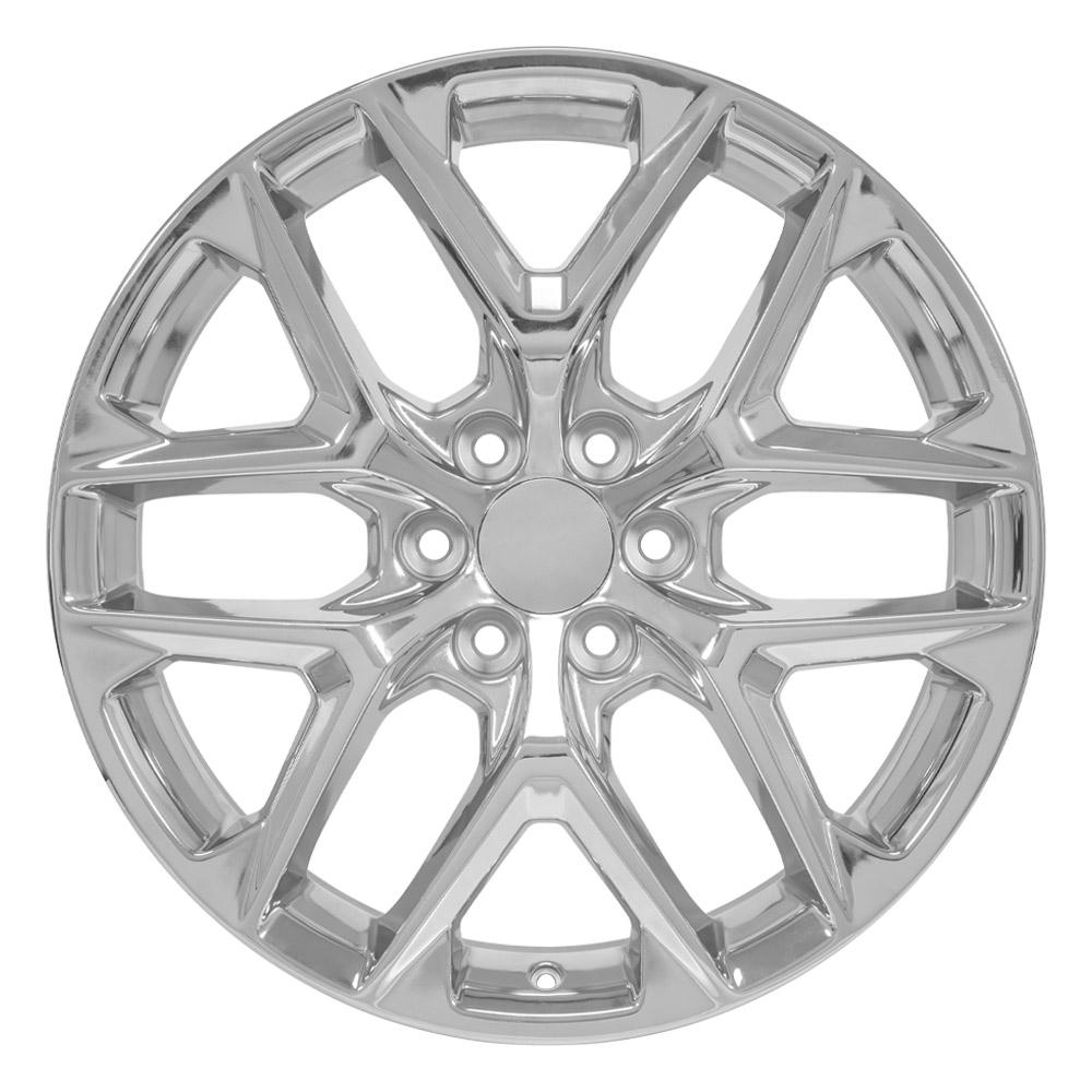 CV62 22x9 Chrome WHEELS