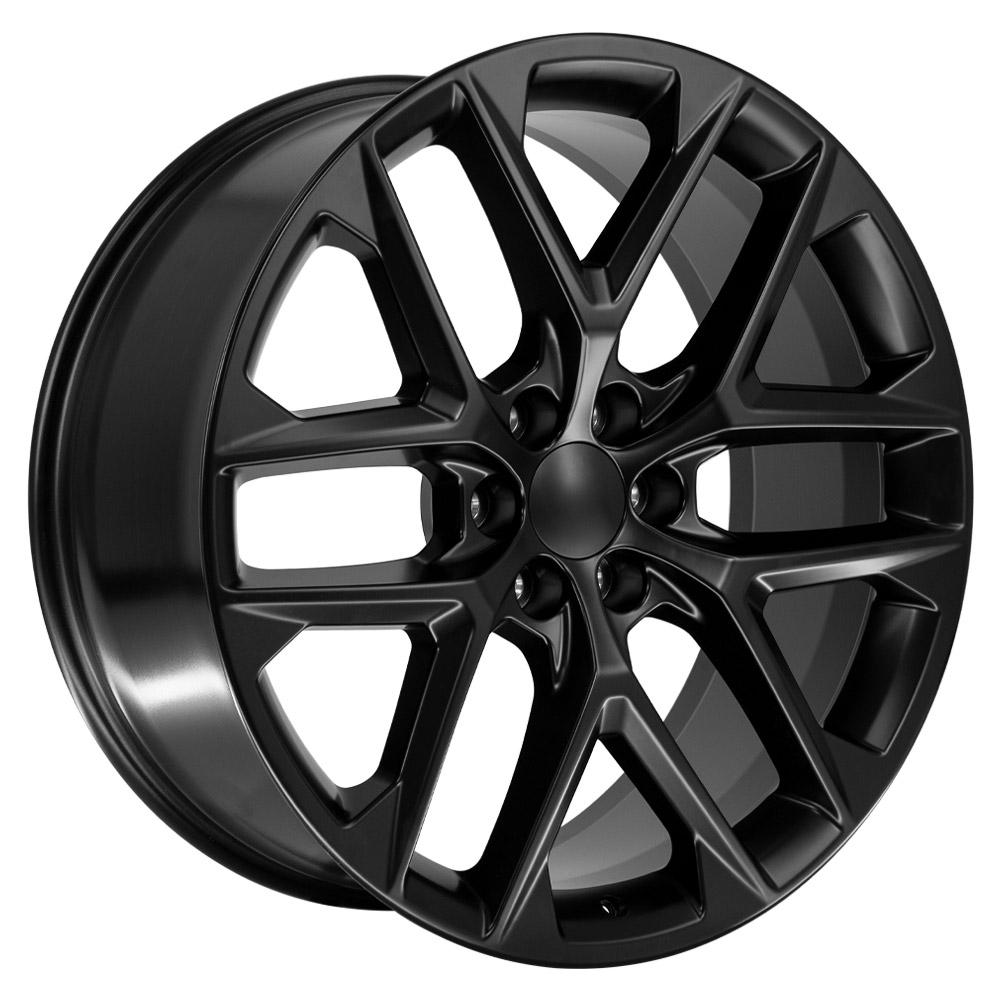 CV62 24x10 Gloss Black WHEELS