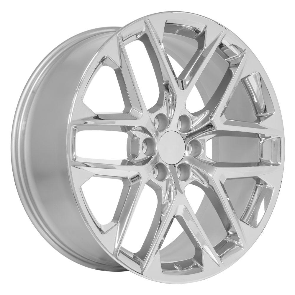 24" Replica CV62 fits Chevrolet Silverado Chrome