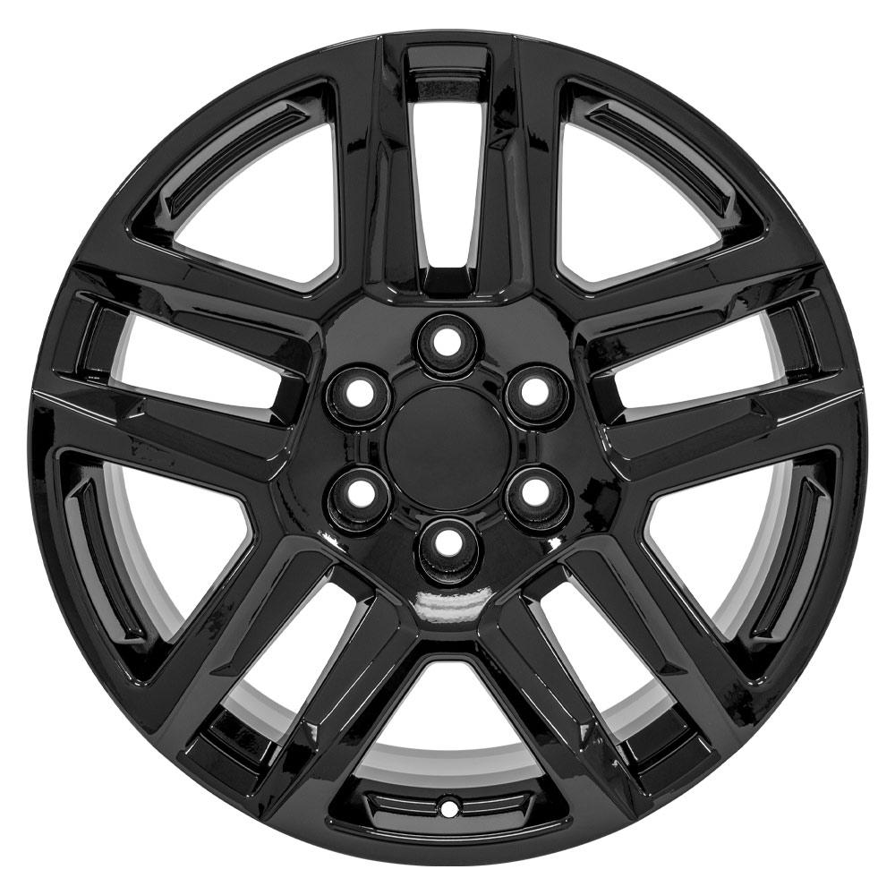 20" Replica CV63 fits Chevrolet Silverado 1500 Gloss Black