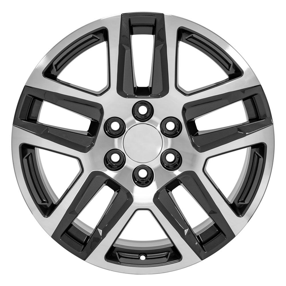 CV63 20x9 Gunmetal Machined WHEELS