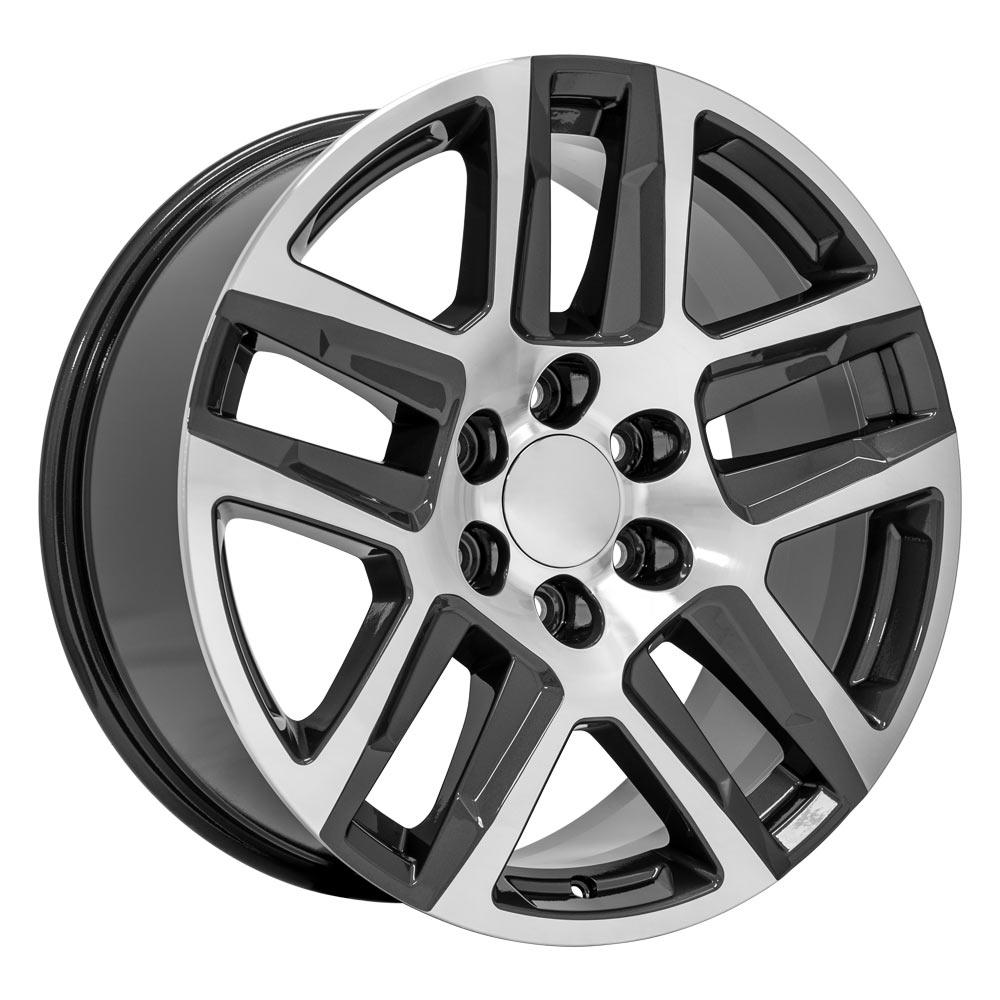 CV63 20x9 Gunmetal Machined WHEELS