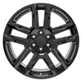 22" Replica Wheel fits Chevrolet Silverado 1500 - CV63 Gloss Black