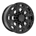 20" Replica CV64B fits Chevrolet Silverado 2500/3500 Black