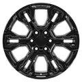 20" Replica CV65 fits Chevrolet Silverado Gloss Black