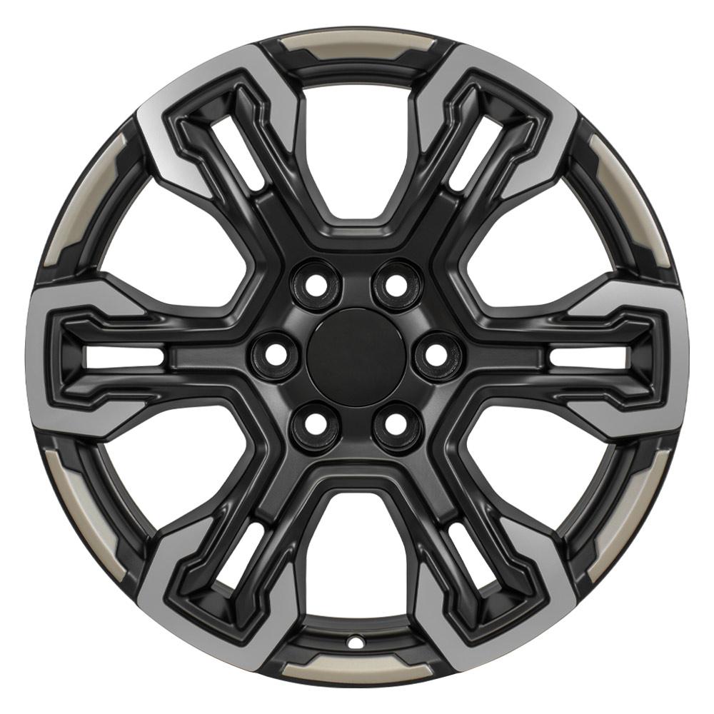 20" Replica CV65 fits Chevrolet Silverado Gloss Black