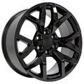 20" Replica CV66 fits Chevrolet Suburban 1500 Gloss Black