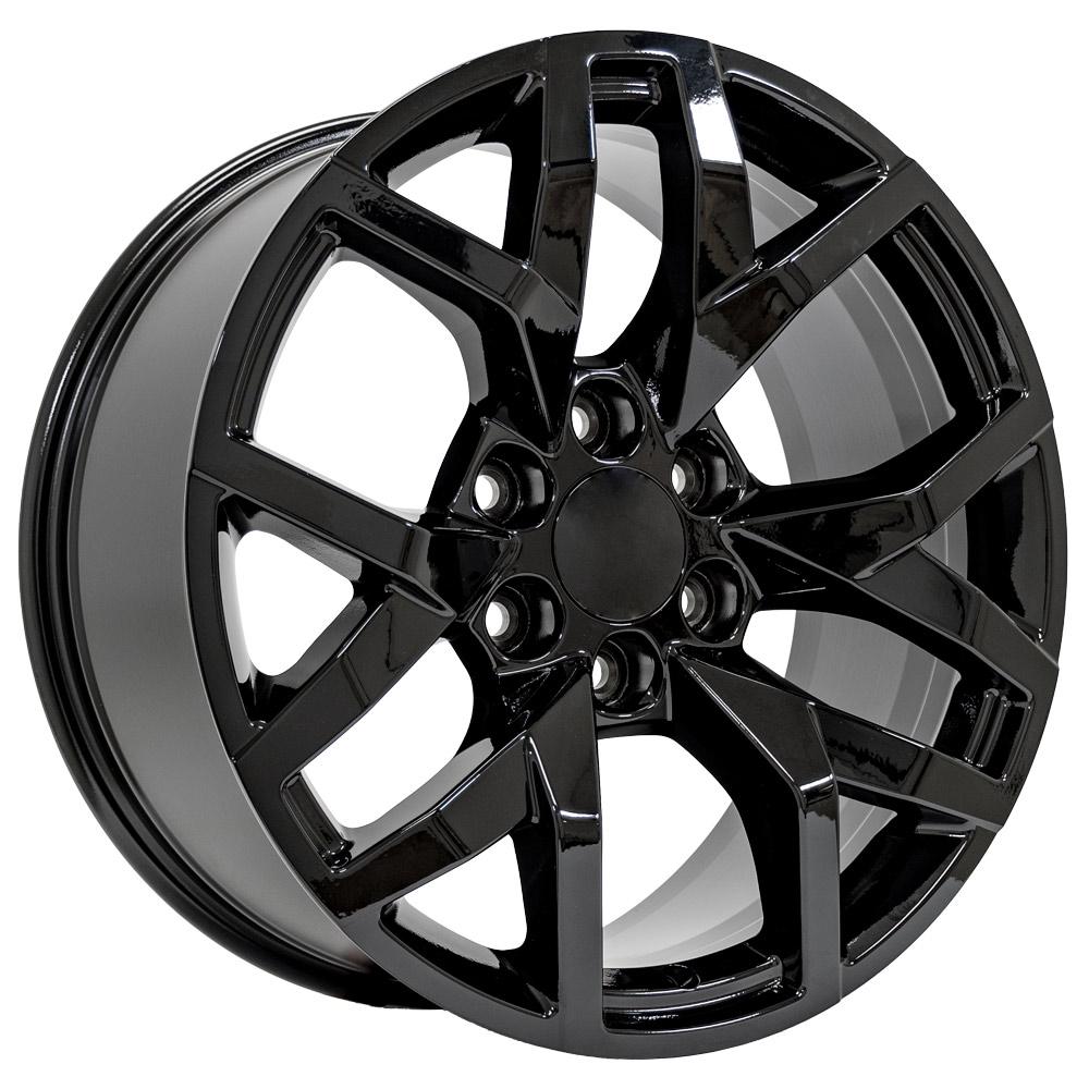20" Replica CV66 fits Chevrolet Suburban 1500 Gloss Black