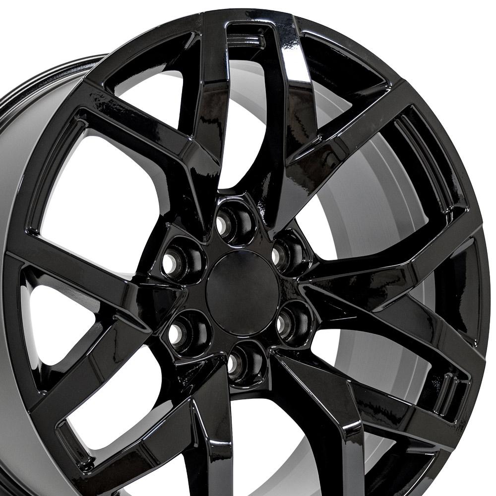 20" Replica CV66 fits Chevrolet Suburban 1500 Gloss Black