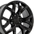 20" Replica CV66 fits Chevrolet Suburban 1500 Gloss Black