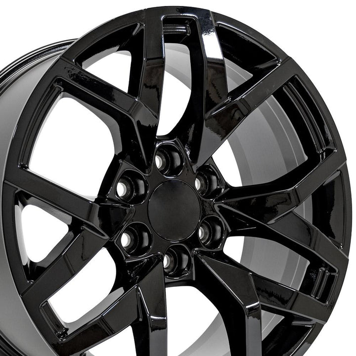 20" Replica CV66 fits Chevrolet Suburban 1500 Gloss Black