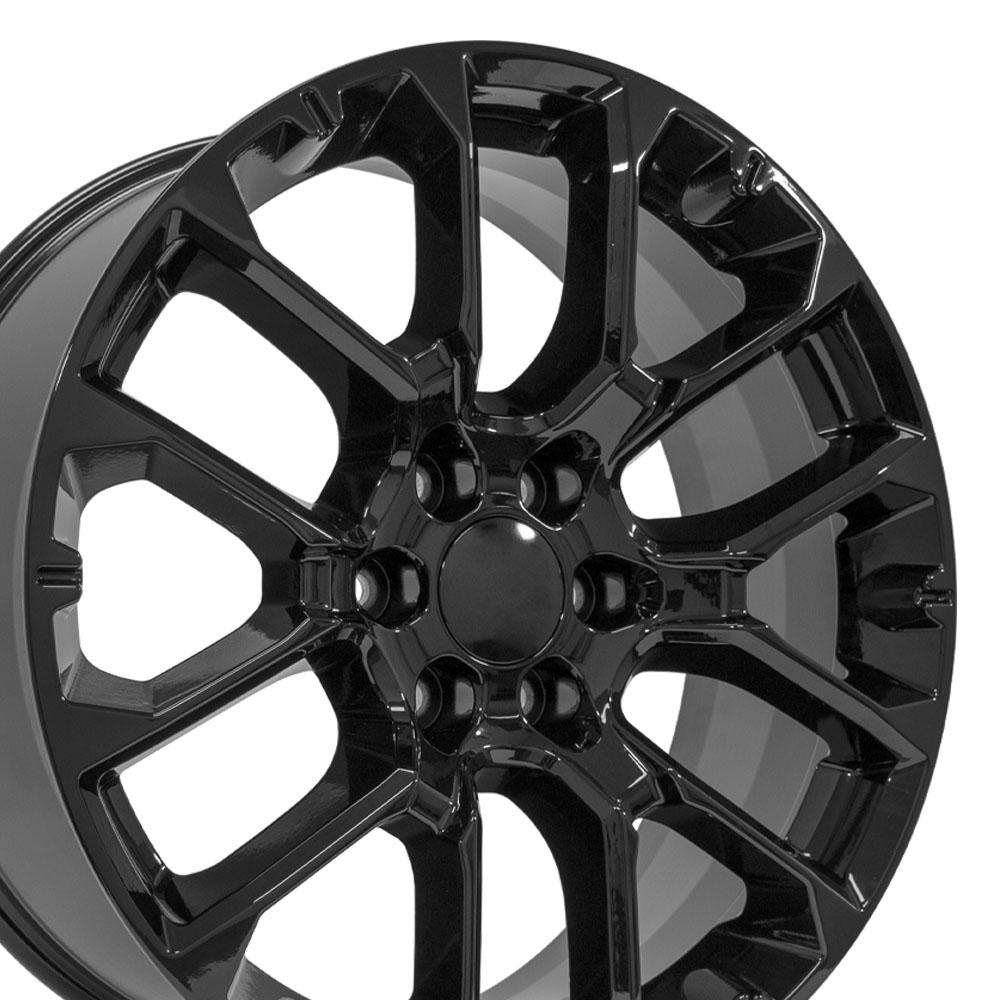 22" Replica CV67 fits Chevrolet Suburban 1500 Gloss Black