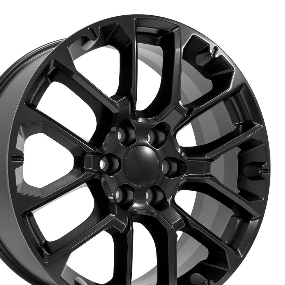 CV67 22x9 Satin Black WHEELS