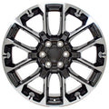 CV67 22x9 Black Machined WHEELS