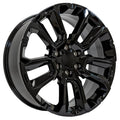 22" Replica CV68 fits Chevrolet Suburban 1500 Gloss Black