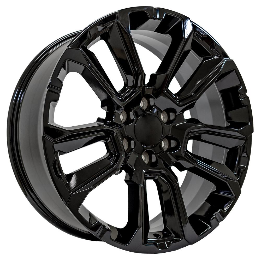22" Replica CV68 fits Chevrolet Suburban 1500 Gloss Black