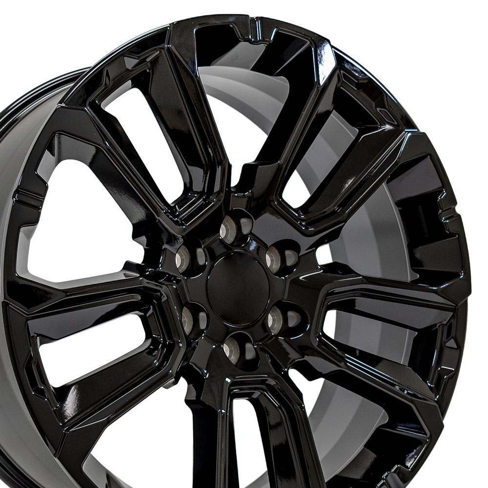22" Replica CV68 fits Chevrolet Suburban 1500 Gloss Black