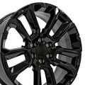 22" Replica CV68 fits Chevrolet Suburban 1500 Gloss Black