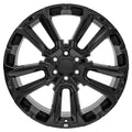 24" Replica Wheel fits Chevrolet Suburban 1500 - CV68 Black