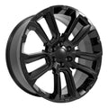 24" Replica Wheel fits Chevrolet Suburban 1500 - CV68 Satin Black