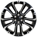 24" Replica Wheel fits Chevrolet Suburban 1500 - CV68 Milled Edge Satin Black