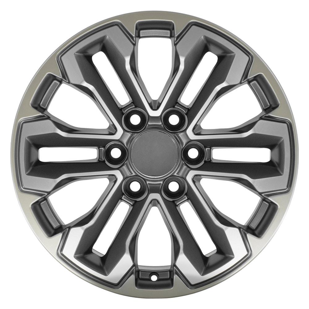 18" Replica CV69 fits Chevrolet Silverado Gunmetal