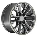 18" Replica CV69 fits Chevrolet Silverado Gunmetal