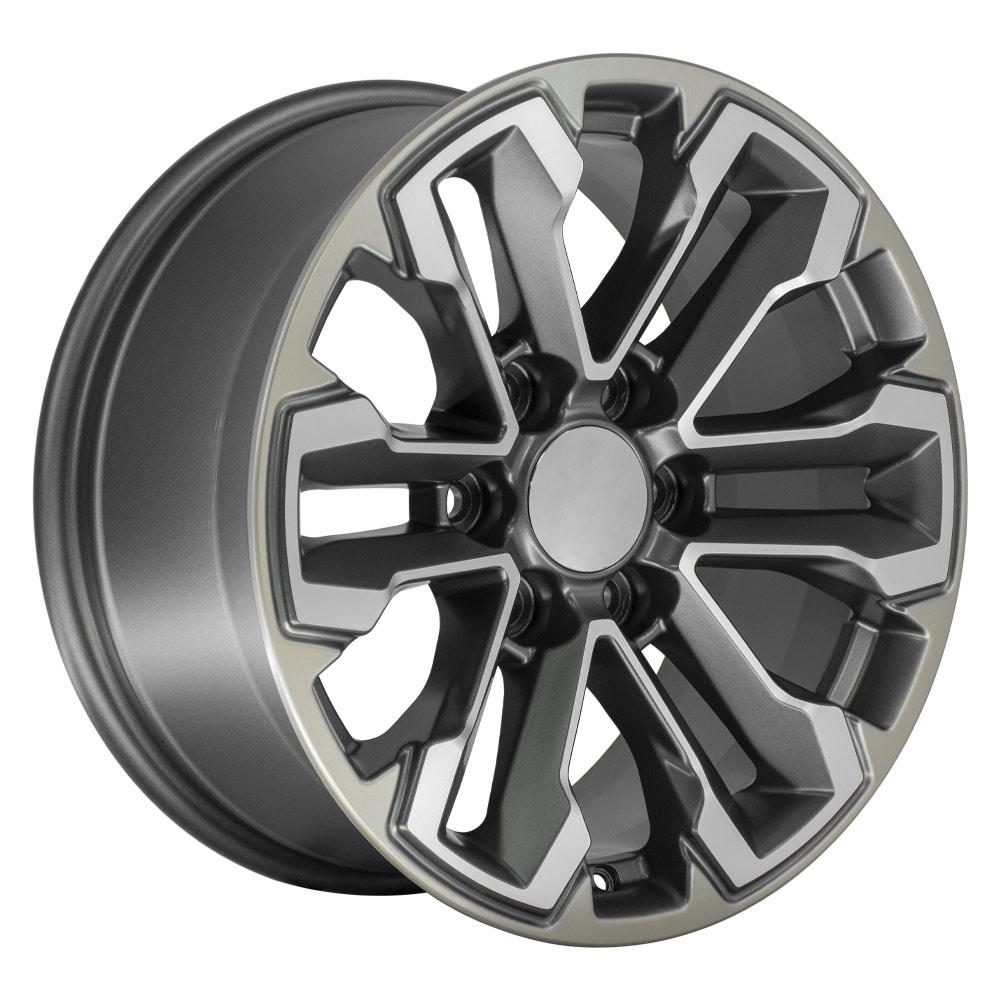 18" Replica CV69 fits Chevrolet Silverado Gunmetal