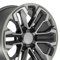 18" Replica CV69 fits Chevrolet Silverado Gunmetal