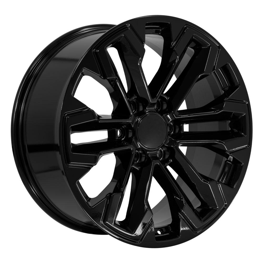 20" Replica CV69 fits Chevrolet Silverado Gloss Black