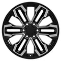 20" Replica CV69 fits Chevrolet Silverado Gloss Black