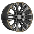 20" Replica CV69 fits Chevrolet Silverado Gunmetal