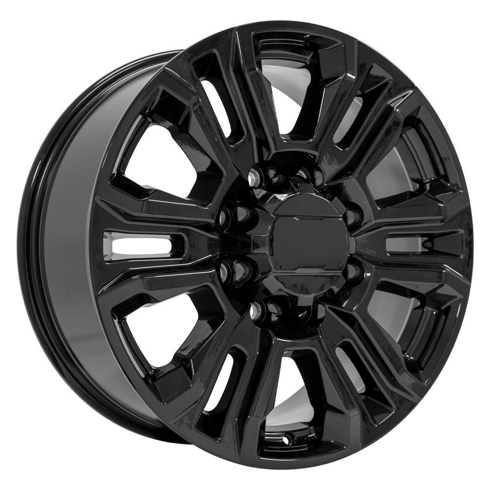 20" Replica CV70B fits GMC Sierra 2500 3500 HD Denali Gloss Black