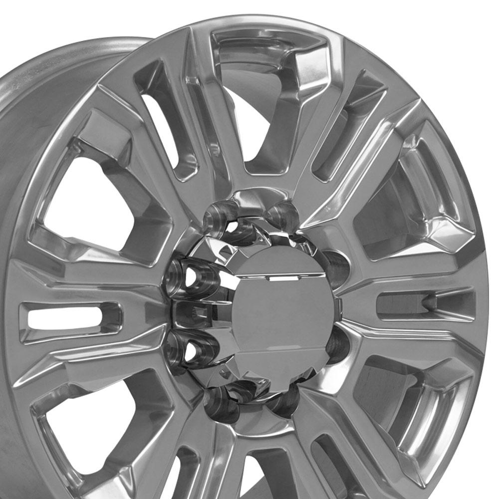 20" Replica CV70B fits GMC Sierra 2500 3500 HD Denali Polished
