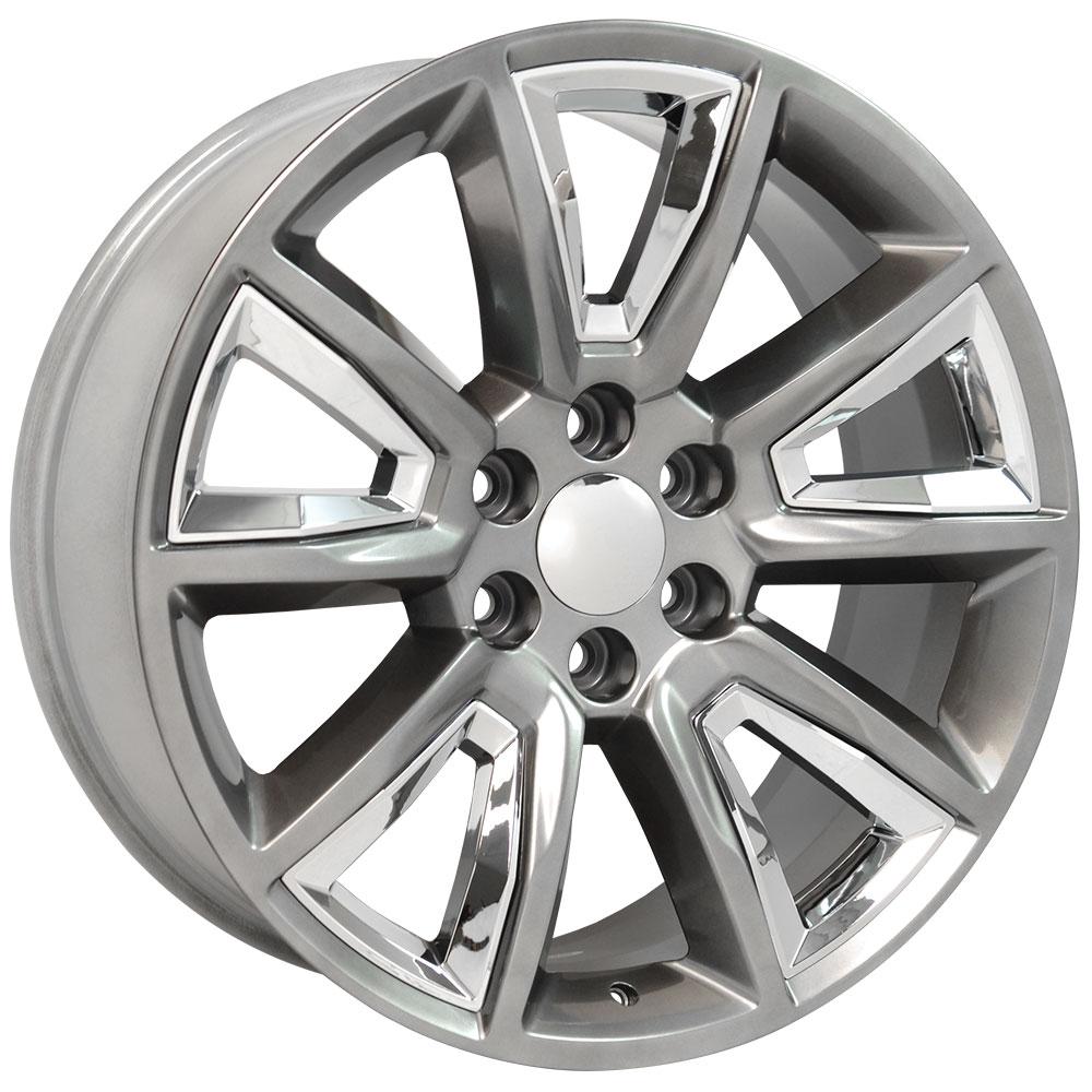22" Replica CV73B fits Chevrolet Tahoe Hyper w/Chrome