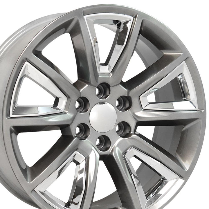 22" Replica CV73B fits Chevrolet Tahoe Hyper w/Chrome